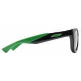 Bottega Veneta - Mitre Square Sunglasses - Black Grey - Sunglasses - Bottega Veneta Eyewear