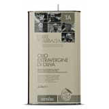 Ursini - Terre dell'Abbazzia - Light-Fruity Flavour - Blend of Cultivar - Organic Italian Extra Virgin Olive Oil - 3 l