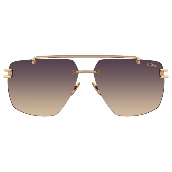 Cazal - Vintage 9107 - Legendary - Black Gold Brown - Sunglasses - Cazal Eyewear