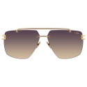 Cazal - Vintage 9107 - Legendary - Nero Oro Marrone - Occhiali da Sole - Cazal Eyewear