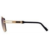 Cazal - Vintage 9107 - Legendary - Black Gold Brown - Sunglasses - Cazal Eyewear