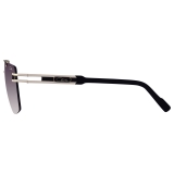 Cazal - Vintage 9107 - Legendary - Black Silver Grey Gradient - Sunglasses - Cazal Eyewear