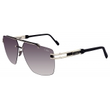 Cazal - Vintage 9107 - Legendary - Black Silver Grey Gradient - Sunglasses - Cazal Eyewear