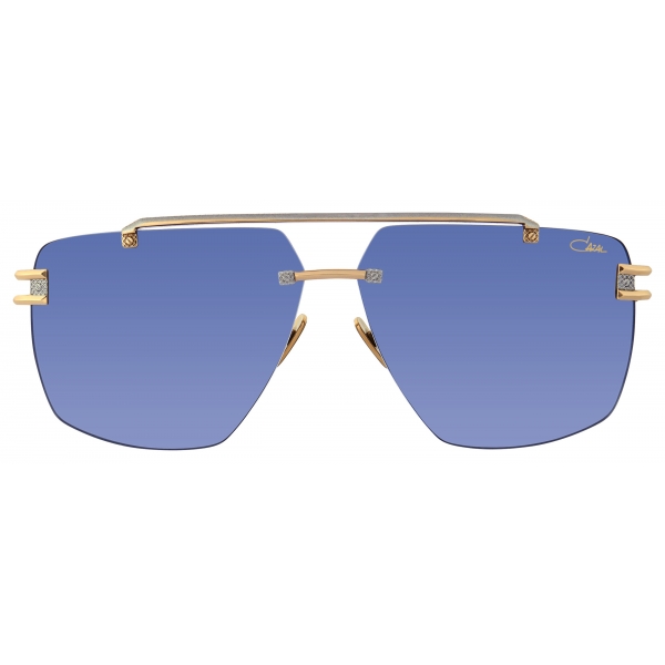 Cazal - Vintage 9107 - Legendary - Bicolore Blu Sfumato - Occhiali da Sole - Cazal Eyewear