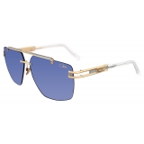 Cazal - Vintage 9107 - Legendary - Bicolour Blue Gradient - Sunglasses - Cazal Eyewear