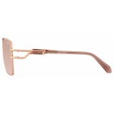 Cazal - Vintage 9504 - Legendary - Brown Rosegold Bronze Gradient - Sunglasses - Cazal Eyewear