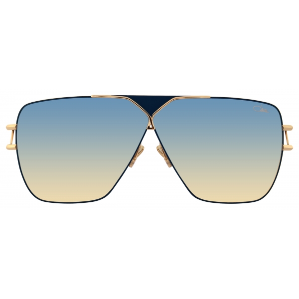 Cazal - Vintage 9504 - Legendary - Petrol Blue Gold Blue Gradient - Sunglasses - Cazal Eyewear