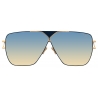 Cazal - Vintage 9504 - Legendary - Blu Petrolio Oro Blu Sfumato - Occhiali da Sole - Cazal Eyewear