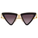 Cazal - Vintage 679/3 - Legendary - Black Gold Grey Gradient - Sunglasses - Cazal Eyewear