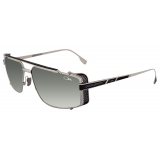 Cazal - Vintage 756/3 - Legendary - Silver Green Gradient - Sunglasses - Cazal Eyewear