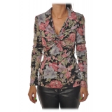 Aniye By - Floral Patterned Top - Multicolor - Top - Made in Italy - Luxury Exclusive Collection