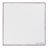 Viola Milano - Fazzoletto da Taschino Classico in Lino 100% - Bordeaux - Handmade in Italy - Luxury Exclusive Collection