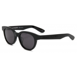 Alexander McQueen - McQueen Angled Pantos Sunglasses - Black - Alexander McQueen Eyewear