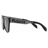 Alexander McQueen - Occhiali da Sole McQueen Graffiti Cat-Eye da Donna - Rutenio - Alexander McQueen Eyewear