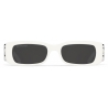 Balenciaga - Women's Dynasty Rectangle Sunglasses - White - Sunglasses - Balenciaga Eyewear