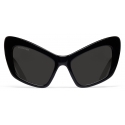 Balenciaga - Occhiali da Sole Monaco Cat da Donna - Nero - Occhiali da Sole - Balenciaga Eyewear