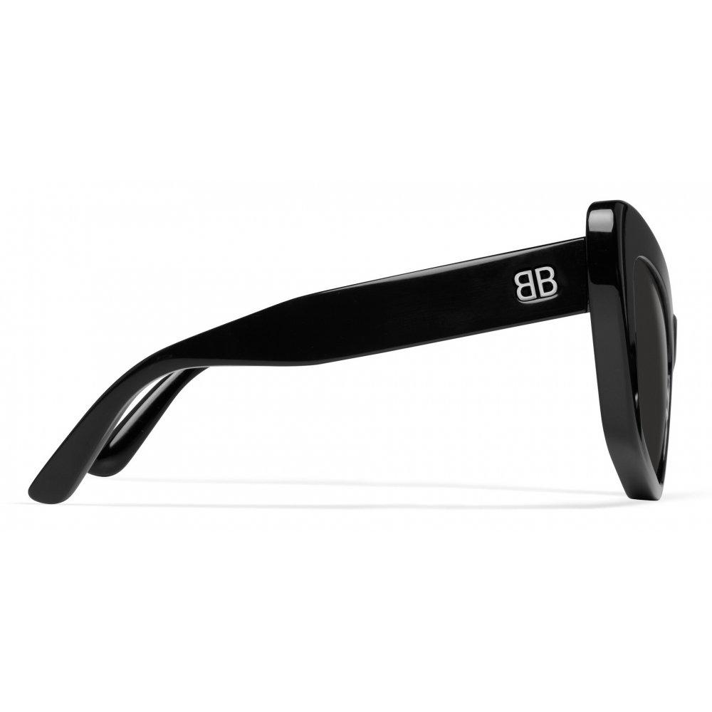 Balenciaga - Women's Monaco Cat Sunglasses - Black - Sunglasses ...