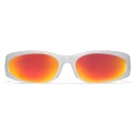 Balenciaga - Occhiali da Sole Reverse Xpander 2.0 Rectangle - Argento - Occhiali da Sole - Balenciaga Eyewear