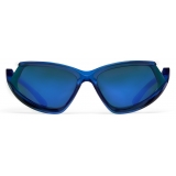 Balenciaga - Occhiali da Sole Side Xpander Cat - Blu - Occhiali da Sole - Balenciaga Eyewear