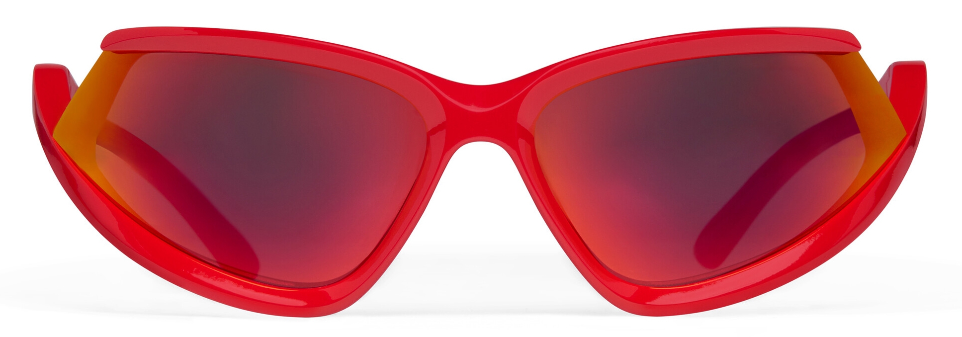 Balenciaga - Side Xpander Cat Sunglasses - Red - Sunglasses