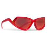 Balenciaga - Occhiali da Sole Side Xpander Cat - Rosso - Occhiali da Sole - Balenciaga Eyewear