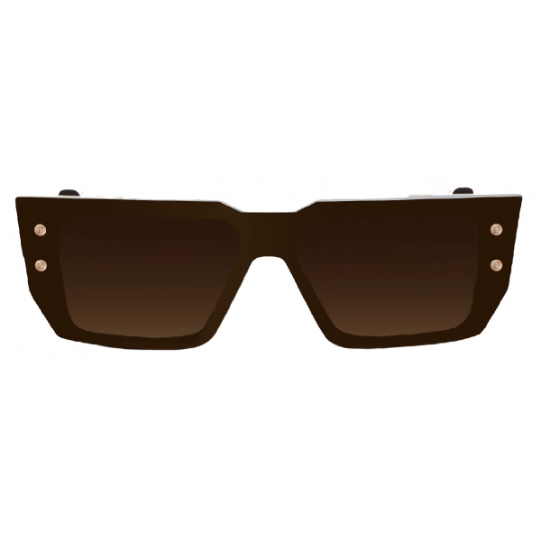 Balmain - BVI Sunglasses - Brown - Balmain Eyewear
