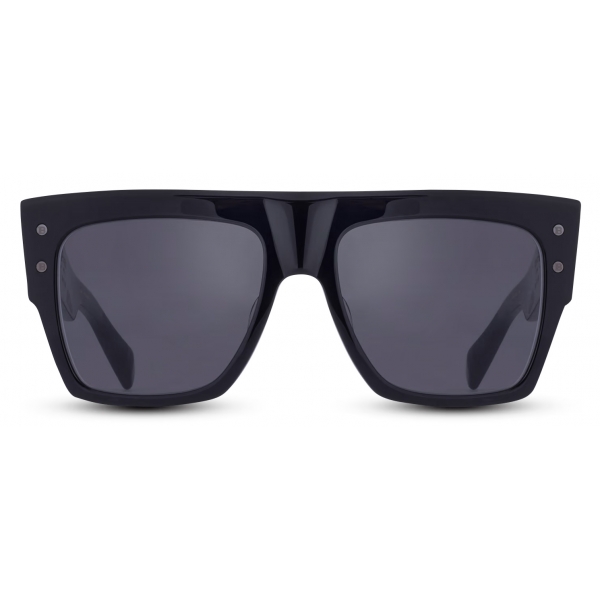 Balmain - Big Square Sunglasses - Black - Balmain Eyewear