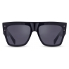 Balmain - Occhiali da Sole Quadrati Grandi - Nero - Balmain Eyewear