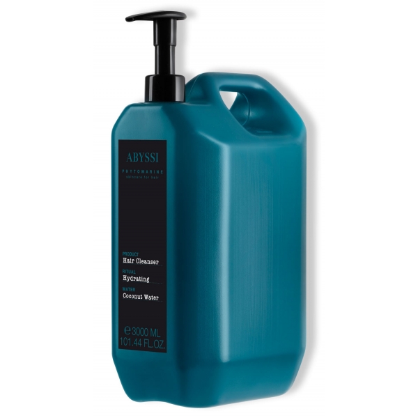 Abyssi Phytomarine - Natural Moisturizing Shampoo - Hair - Professional Treatments - 3 Liters