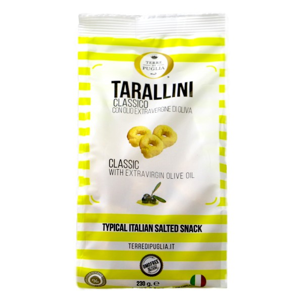 Terre di Puglia - Tarallini Millerighe - Classici - Linea Salata