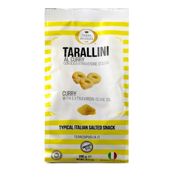 Terre di Puglia - Tarallini Millerighe - Gusto Churry - Linea Salata