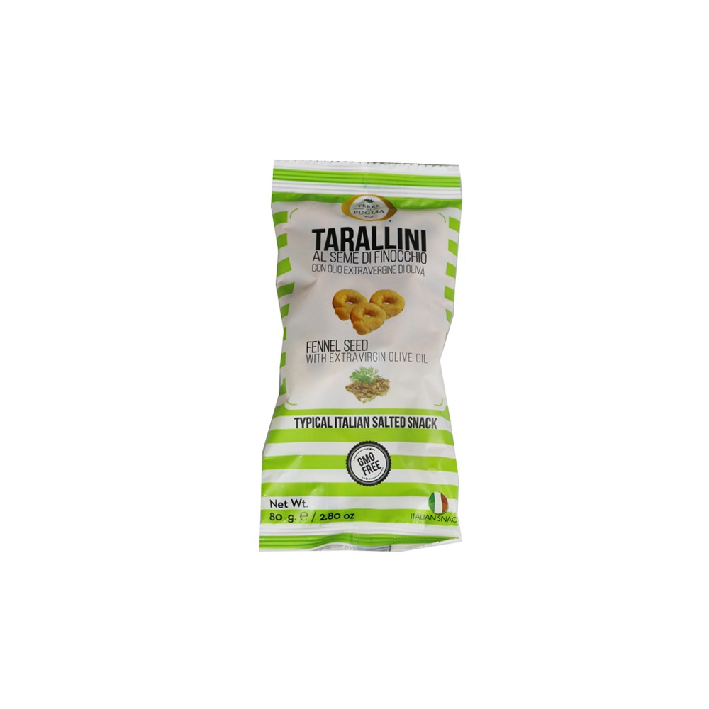 Terre di Puglia - Millerighe Tarallini - Fennel Seeds - Salty Line ...