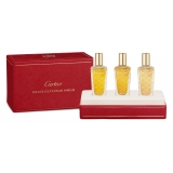 Cartier - Cofanetto 3 x 15 ml Les Heures Voyageuses Oud & Pink, Oud & Ambre, Oud & Santal - Fragranze Luxury - 3 x 15 ml