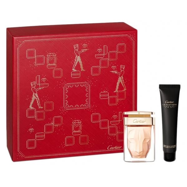 Cartier - La Panthère 50 ml Eau de Parfum Gift Set with 40 ml Hand Cream - Luxury Fragrances