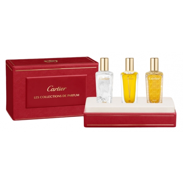 Cartier - Cofanetto Pure Rose, L’Heure Osée e Oud & Pink Les Collections de Parfum - Fragranze Luxury - 3 x 15 ml