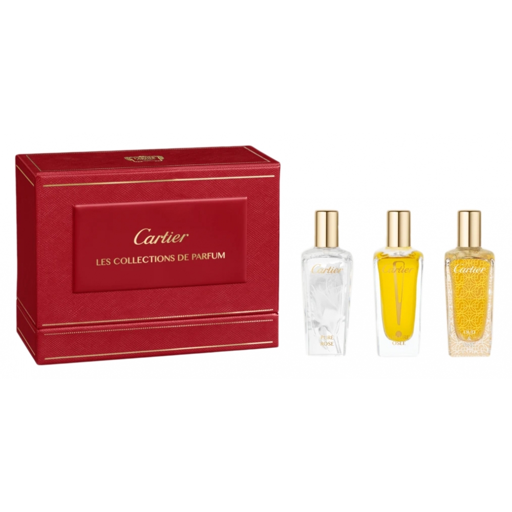 Cartier - Pure Rose, L'Heure Osée and Oud & Pink Fragrance