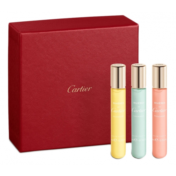 Cartier - Cofanetto Scoperta 3 x 10 ml Rivières de Cartier - Fragranze Luxury