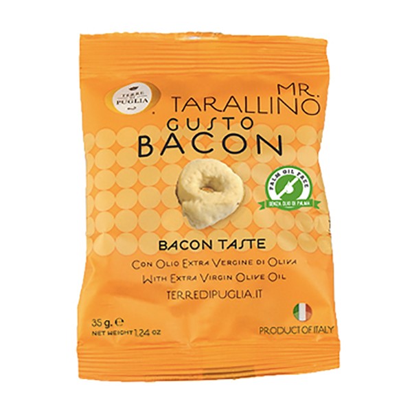 Terre di Puglia - Mr Tarallino - Bacon Flavor - Salty Line
