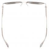 Bottega Veneta - Ultrathin Metal Rectangular Sunglasses - Silver - Sunglasses - Bottega Veneta Eyewear