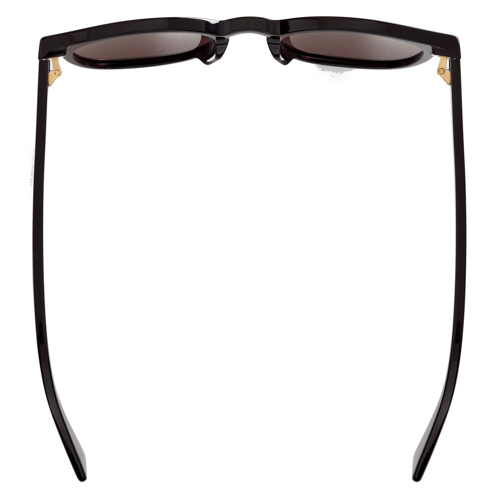 Bottega Veneta - Soft Recycled Acetate Panthos Sunglasses - Black Grey ...