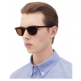 Bottega Veneta - Soft Recycled Acetate Panthos Sunglasses - Havana Brown - Sunglasses - Bottega Veneta Eyewear