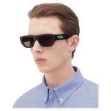 Bottega Veneta - Bolt Recycled Acetate Rectangular Sunglasses - Black Grey - Sunglasses - Bottega Veneta Eyewear