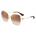 Cartier - Square - Gold Gradient Brown with Gold Flash Lenses - Signature C de Cartier Collection - Sunglasses - Cartier Eyewear