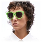 Kuboraum - Mask H93 - Lime Green - H93 LG - Occhiali da Sole - Kuboraum Eyewear