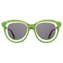 Kuboraum - Mask H93 - Lime Green - H93 LG - Sunglasses - Kuboraum Eyewear