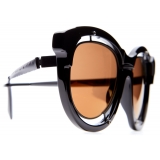 Kuboraum - Mask H93 - Black Shine - H93 BB - Sunglasses - Kuboraum Eyewear