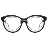 Kuboraum - Mask H93 - Black Shine - H93 BS - Occhiali da Vista - Kuboraum Eyewear
