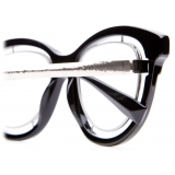 Kuboraum - Mask H93 - Black Shine - H93 BS - Optical Glasses - Kuboraum Eyewear
