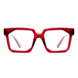 Kuboraum - Mask K30 - Burgundy - K30 BD - Optical Glasses - Kuboraum Eyewear