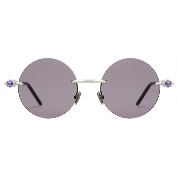 Kuboraum - Mask P50 - Silver - P50 SI VB - Occhiali da Sole - Kuboraum Eyewear
